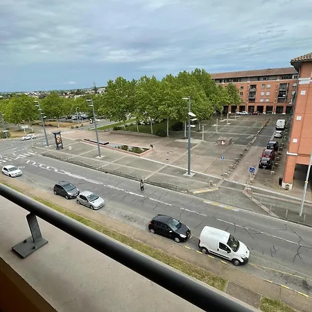 Apartment Rose T2, Climatisation,parking Prive, Piscine, Wifi , Confort Toulouse